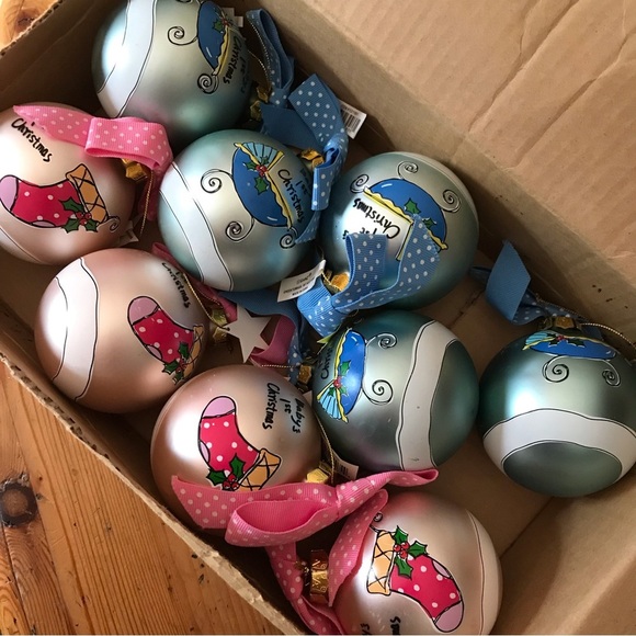 🎄Baby’s 1st Xmas Ornaments/Bundle - Picture 1 of 6